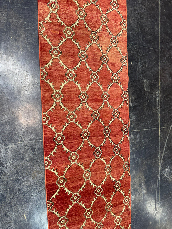 Turkish Vintage Runner Rug 3' x 10' #24804