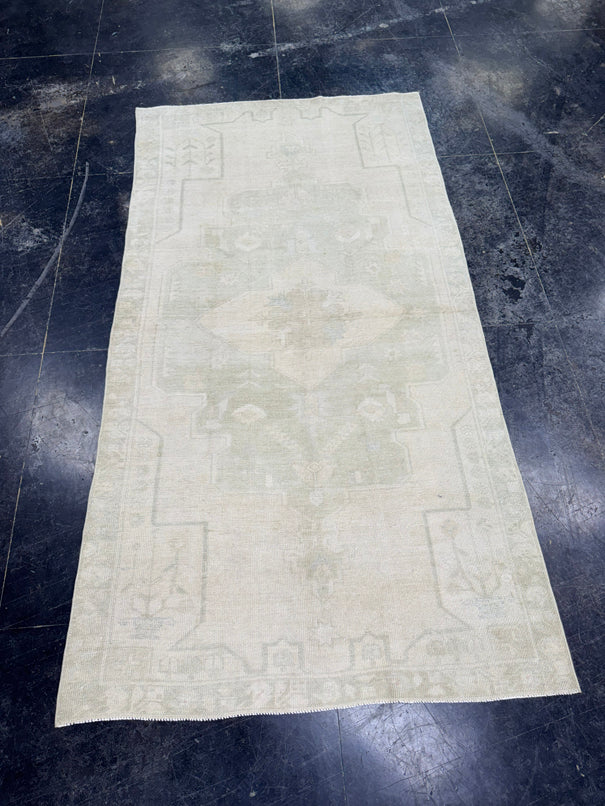 Turkish Vintage Rug 4'4'' x 8'3" #24803