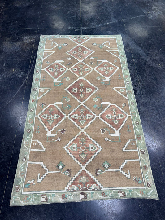Turkish Vintage Rug 5'3'' x 9'5" #24802
