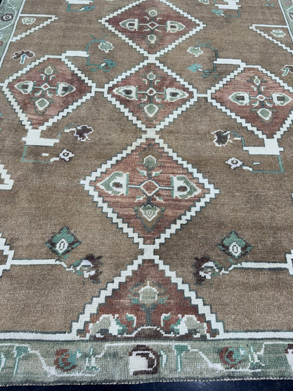 Turkish Vintage Rug 5'3'' x 9'5" #24802
