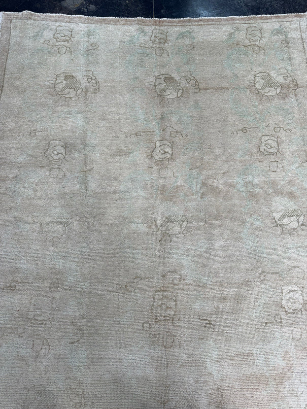 Turkish Vintage Rug 4'10'' x 8'4" #24801