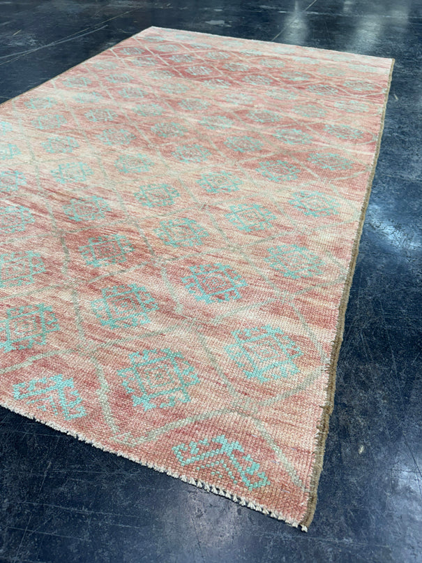 Turkish Vintage Rug 4' x 6'6" #24799