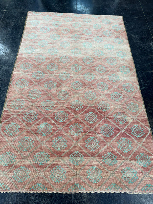 Turkish Vintage Rug 4' x 6'6" #24799