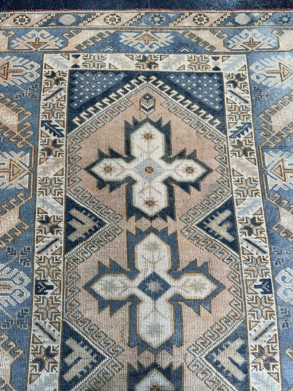 Turkish Vintage Rug 4' x 6'4" #24797