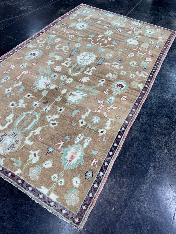Turkish Vintage Rug 3'9" x 6'3" #24794