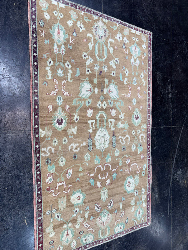 Turkish Vintage Rug 3'9" x 6'3" #24794