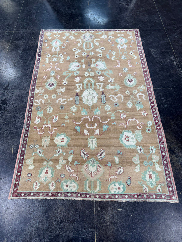 Turkish Vintage Rug 3'9" x 6'3" #24794