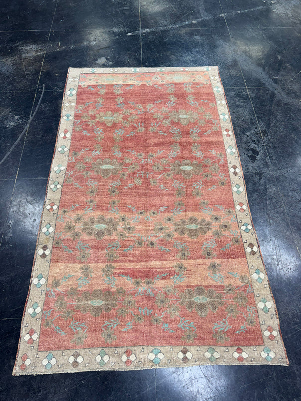 Turkish Vintage Rug 4'6" x 7'10" #24790