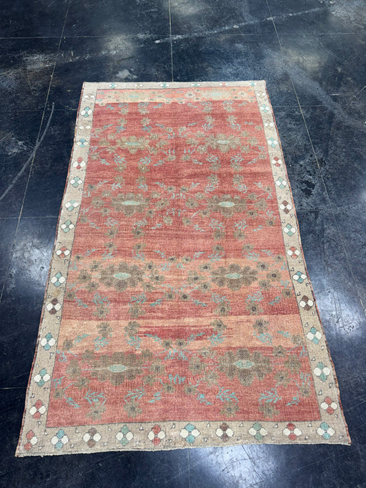 Turkish Vintage Rug 4'6" x 7'10" #24790