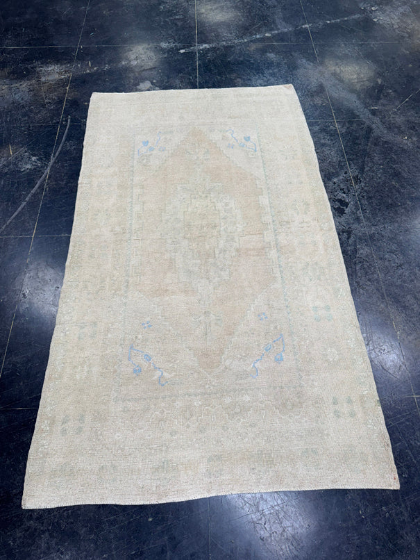 Turkish Vintage Rug 4'9" x 8'3" #24791