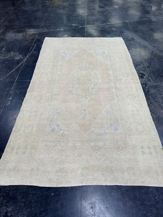 Turkish Vintage Rug 4'9" x 8'3" #24791