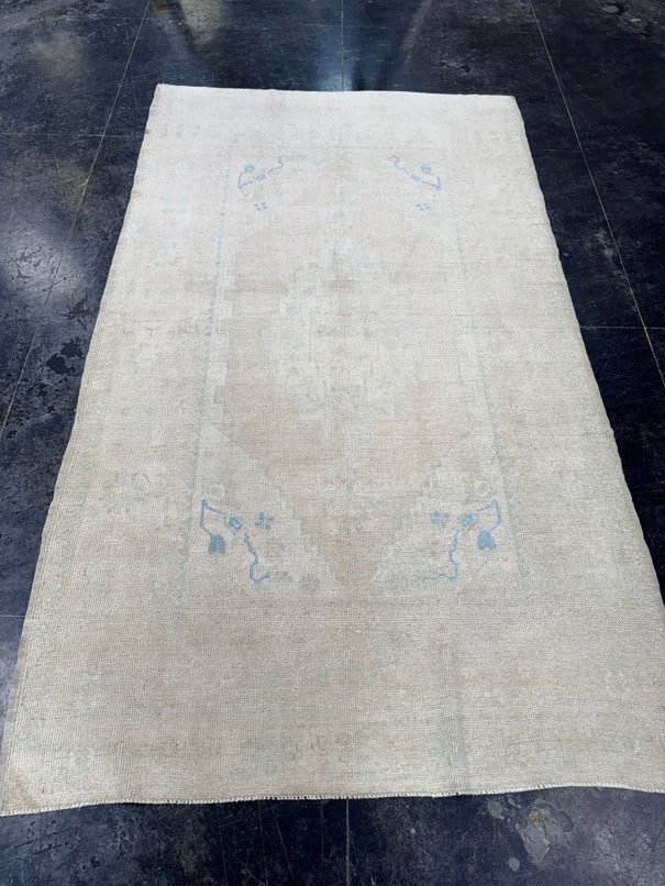 Turkish Vintage Rug 4'9" x 8'3" #24791