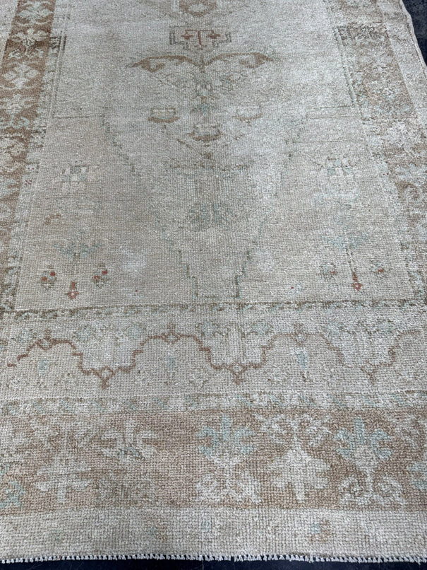 Turkish Vintage Rug 4'3" x 9' #24788