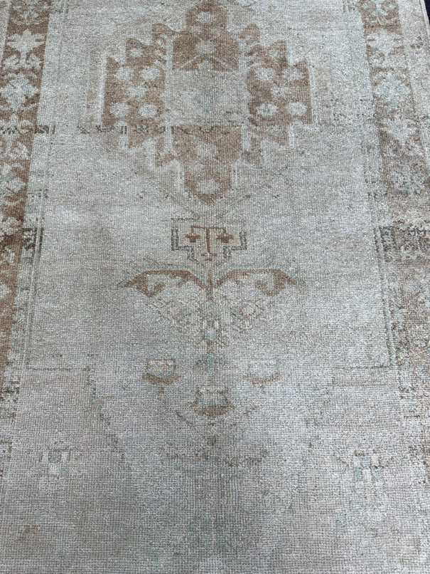 Turkish Vintage Rug 4'3" x 9' #24788