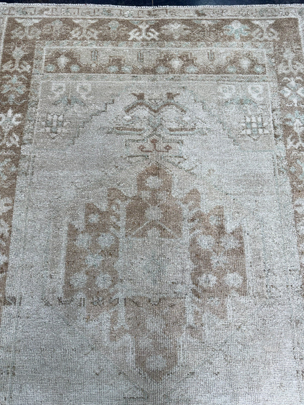 Turkish Vintage Rug 4'3" x 9' #24788