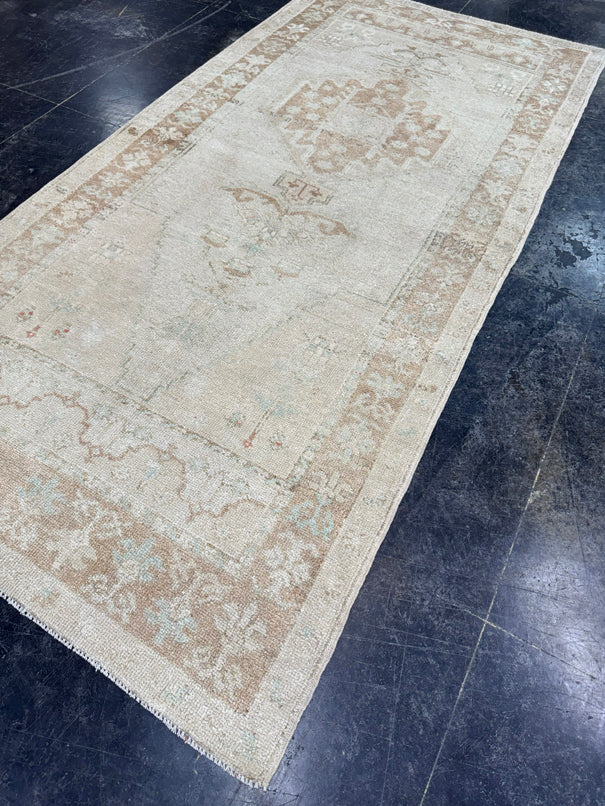 Turkish Vintage Rug 4'3" x 9' #24788