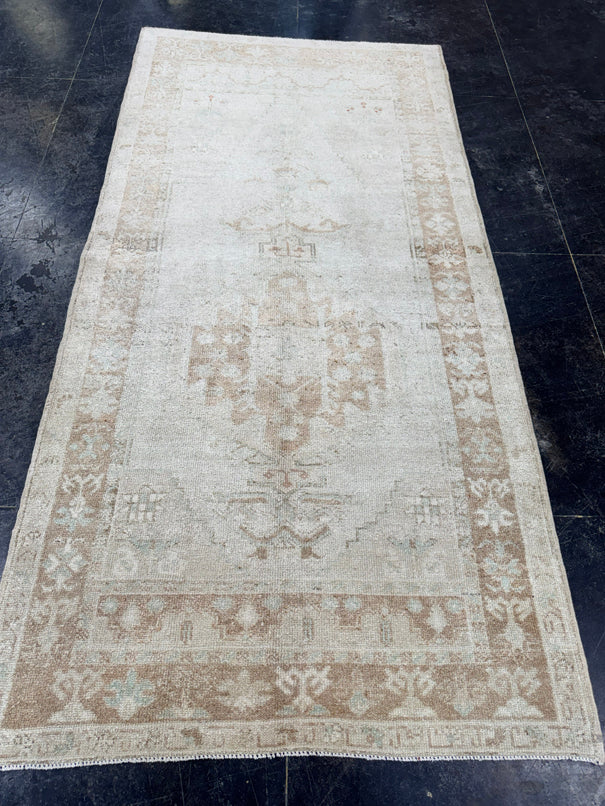 Turkish Vintage Rug 4'3" x 9' #24788