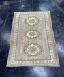 Turkish Vintage Rug 4'4" x 6' #24786