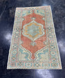 Turkish Vintage Rug 3'4" x 5'5" #24785