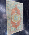 Turkish Vintage Rug 3'4" x 5'5" #24785