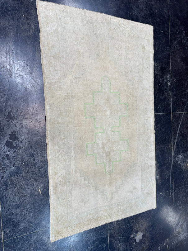 Turkish Vintage Rug 3'10" x 6'7" #24782