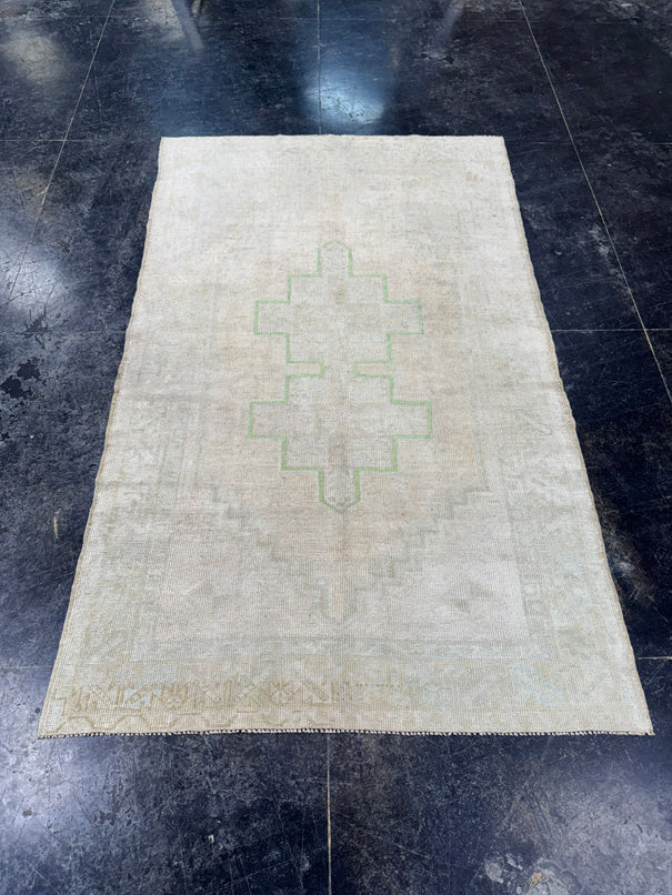 Turkish Vintage Rug 3'10" x 6'7" #24782