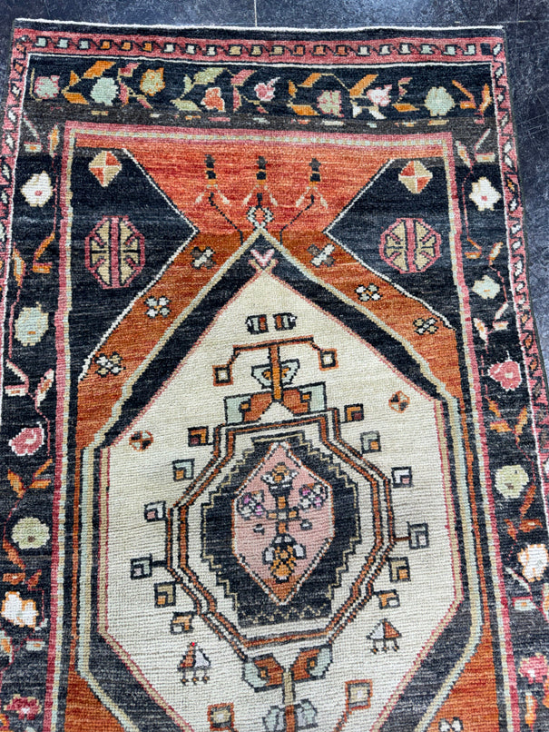 Turkish Vintage Rug 3'2" x 5'11" #24783