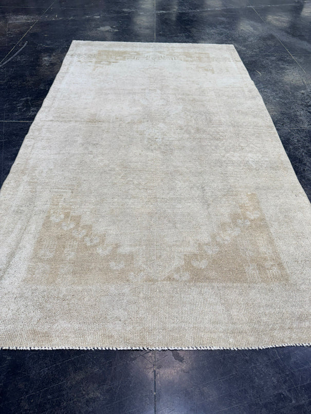 Turkish Vintage Rug 3'7" x 6'6" #24780