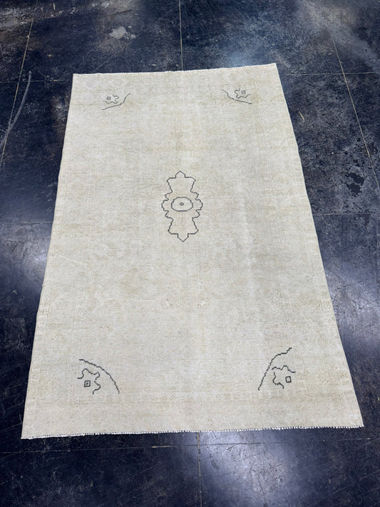 Turkish Vintage Rug 3'10" x 6' #24781