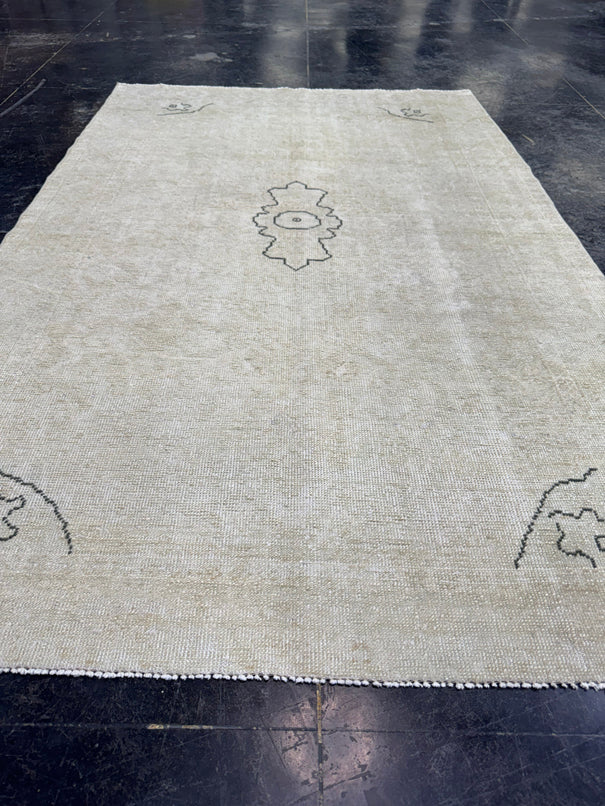 Turkish Vintage Rug 3'10" x 6' #24781