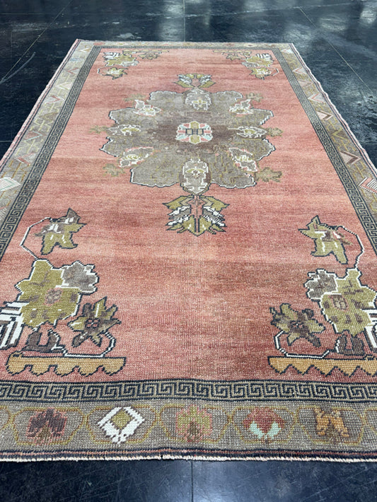 Turkish Vintage Rug 4'5" x 7'6" #24778