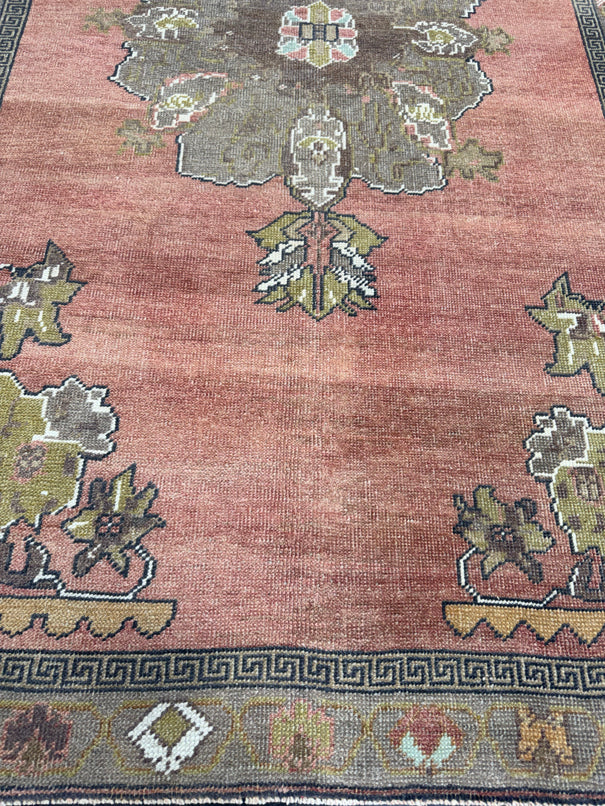 Turkish Vintage Rug 4'5" x 7'6" #24778