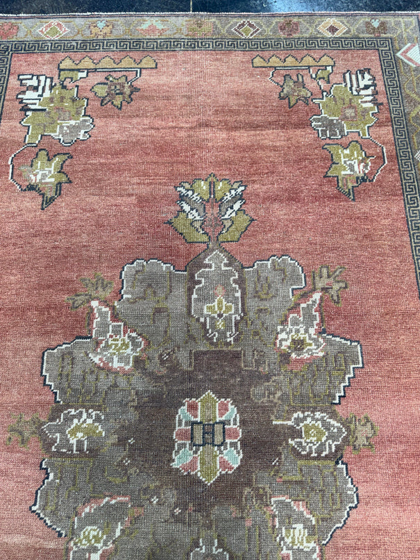 Turkish Vintage Rug 4'5" x 7'6" #24778