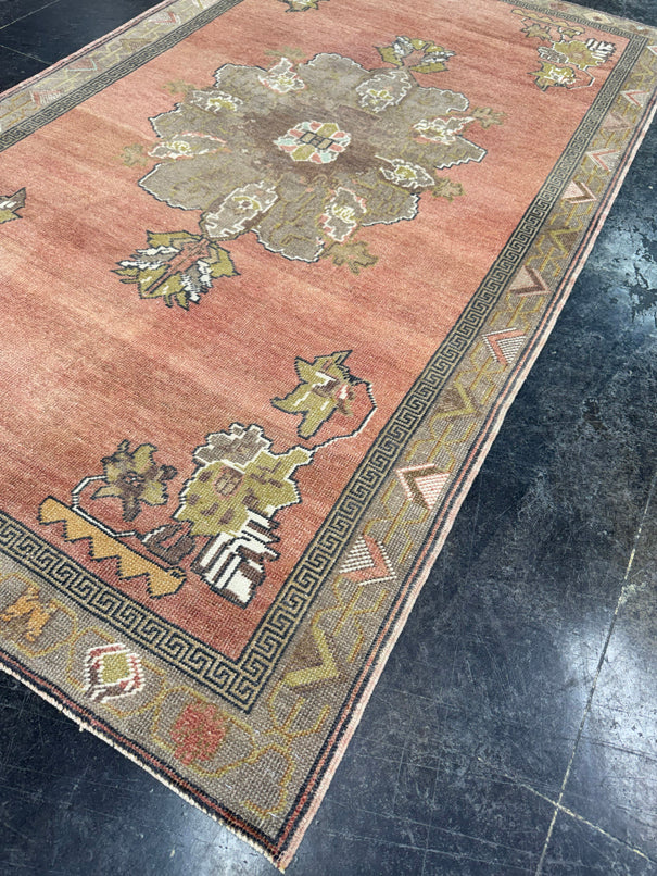 Turkish Vintage Rug 4'5" x 7'6" #24778