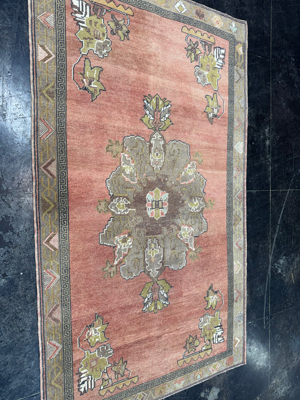 Turkish Vintage Rug 4'5" x 7'6" #24778