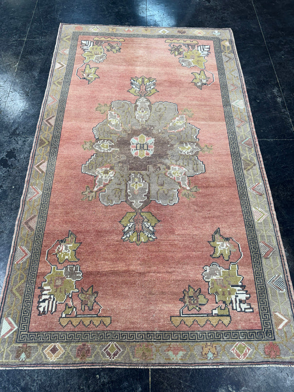 Turkish Vintage Rug 4'5" x 7'6" #24778