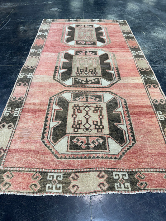 Turkish Vintage Rug 3'3" x 6'1" #24777