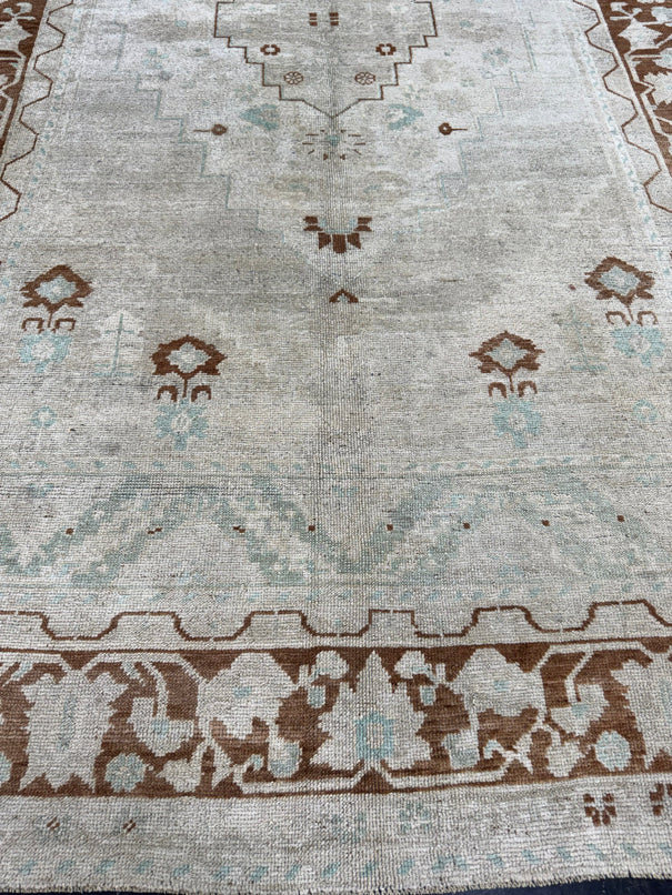 Turkish Vintage Rug 5'2" x 9' #24775