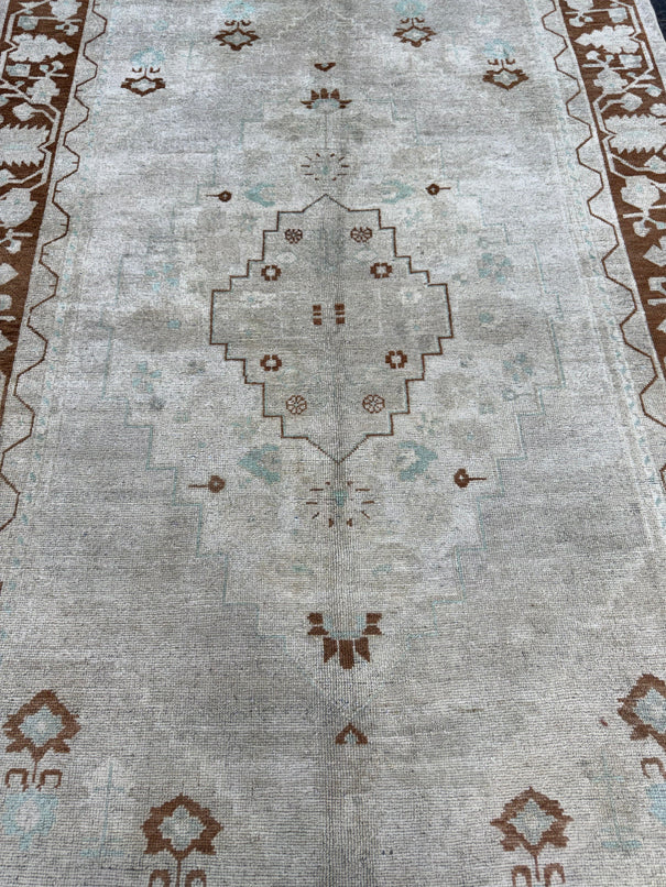 Turkish Vintage Rug 5'2" x 9' #24775