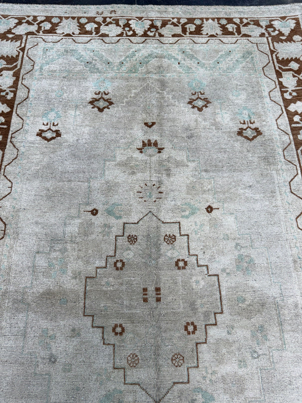 Turkish Vintage Rug 5'2" x 9' #24775
