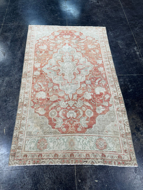 Turkish Vintage Rug 3'6" x 5'9" #24774