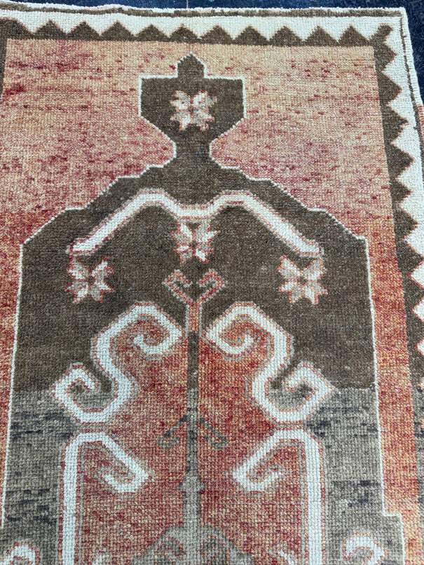 Turkish Vintage Rug 2'10" x 5'5" #24772
