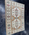 Turkish Vintage Rug 4'4" x 6'2" #24773