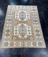Turkish Vintage Rug 4'4" x 6'2" #24773
