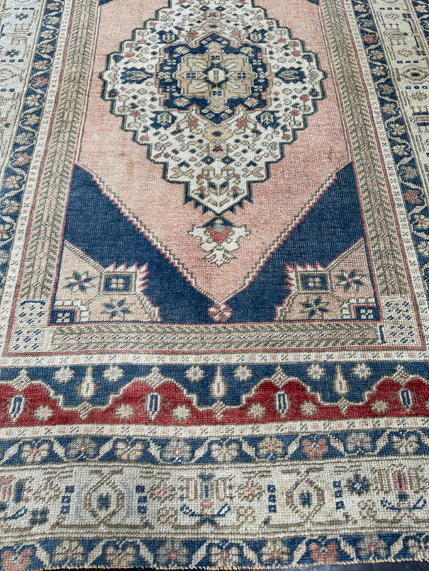 Turkish Vintage Rug 4'2" x 6'10" #24770