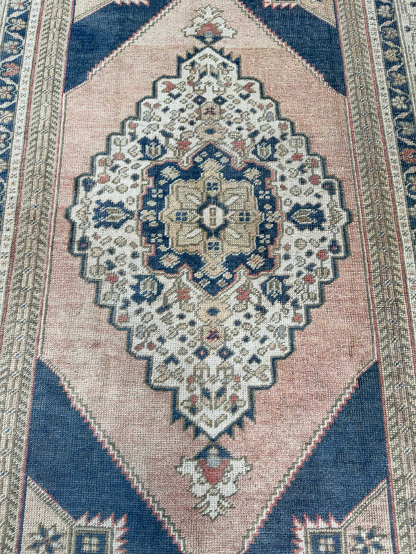 Turkish Vintage Rug 4'2" x 6'10" #24770