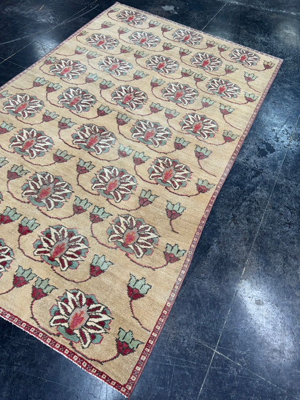 Turkish Vintage Rug 4'8" x 7'8" #24771