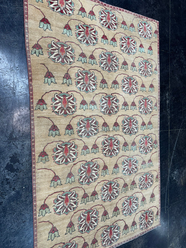 Turkish Vintage Rug 4'8" x 7'8" #24771