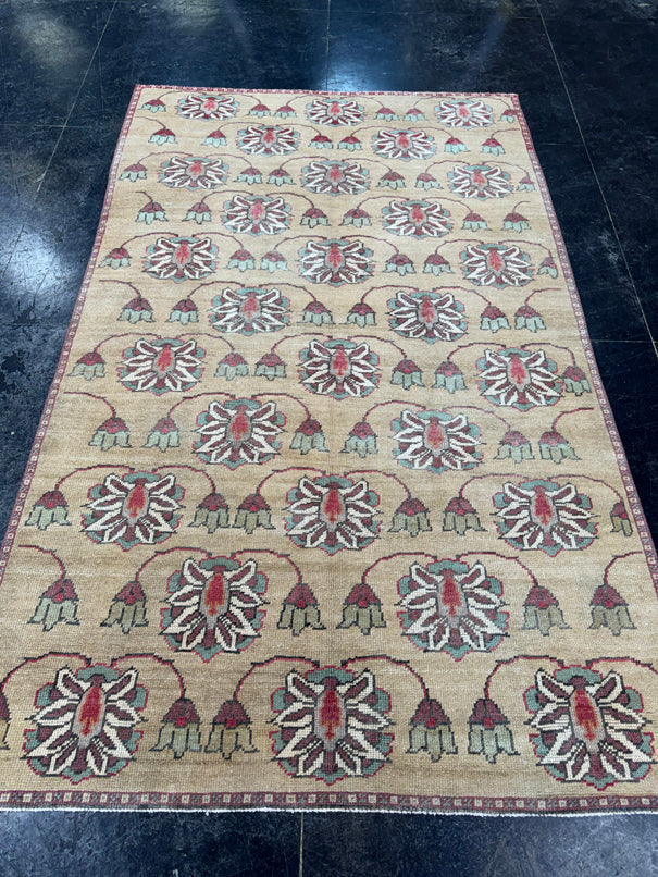 Turkish Vintage Rug 4'8" x 7'8" #24771