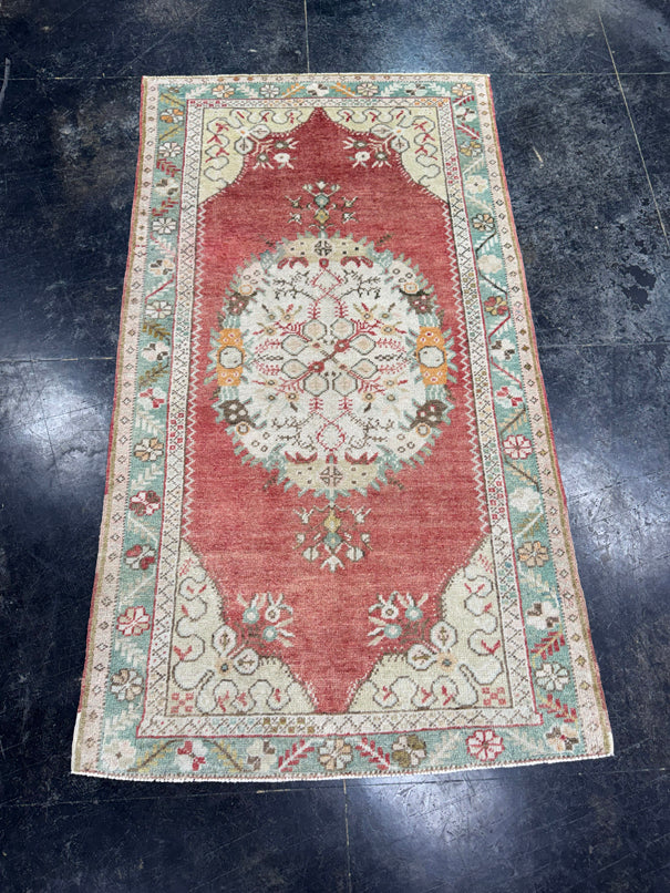 Turkish Vintage Rug 3'3" x 6' #24768